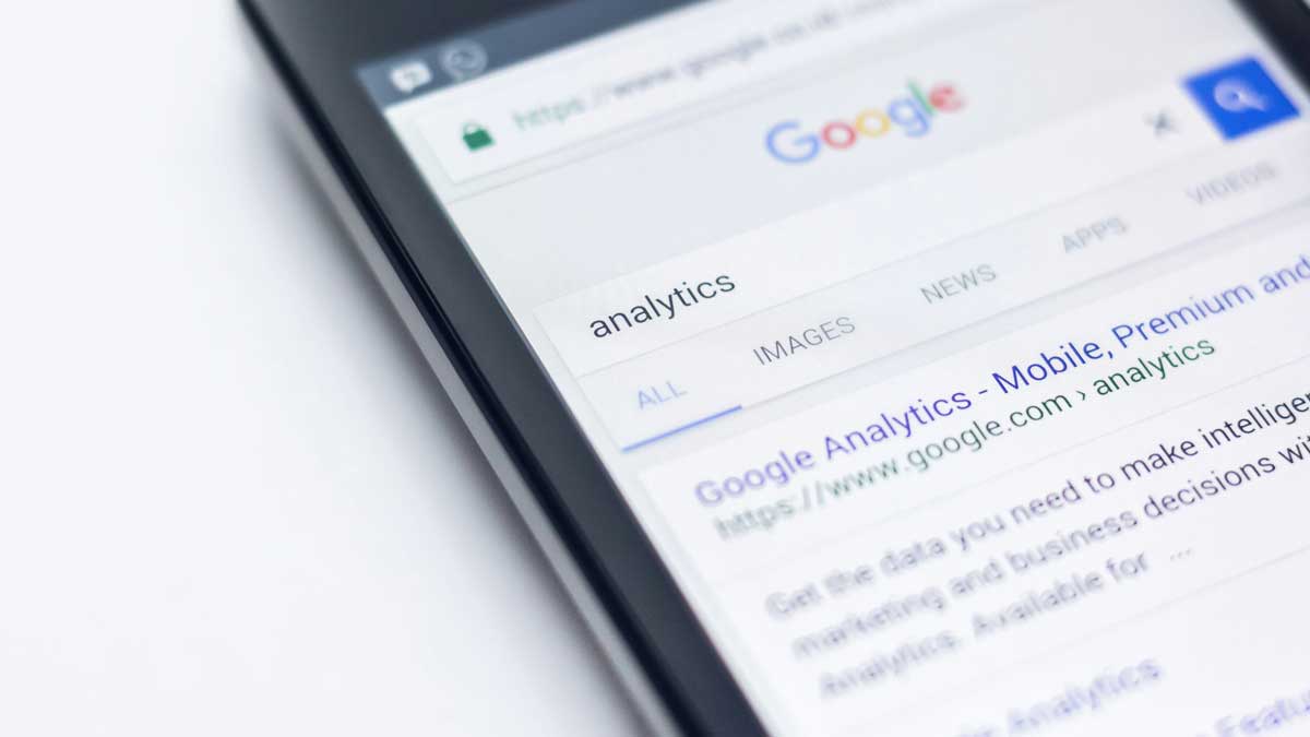 An image of phone search engine optimisation analytics for the fullframe creative agency blog post on seo trends in 2025, Image by Edho Pratama on unsplash.