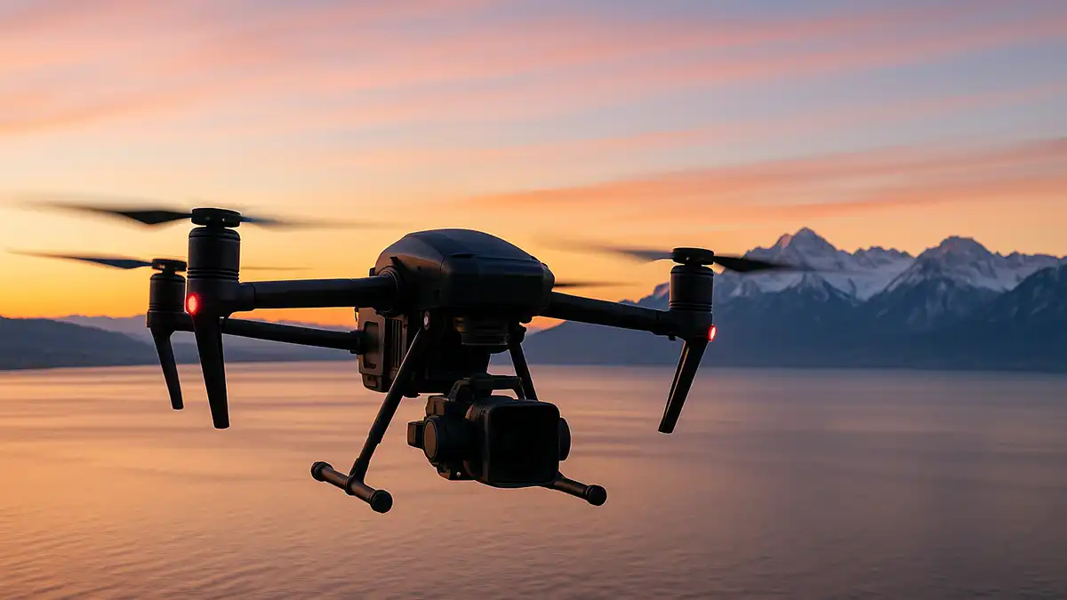 Un Service Photo Professionnel à Genève et Lausanne 5 Image miniature montrant la vidéographie par drone pour l'article du blog Fullframe.