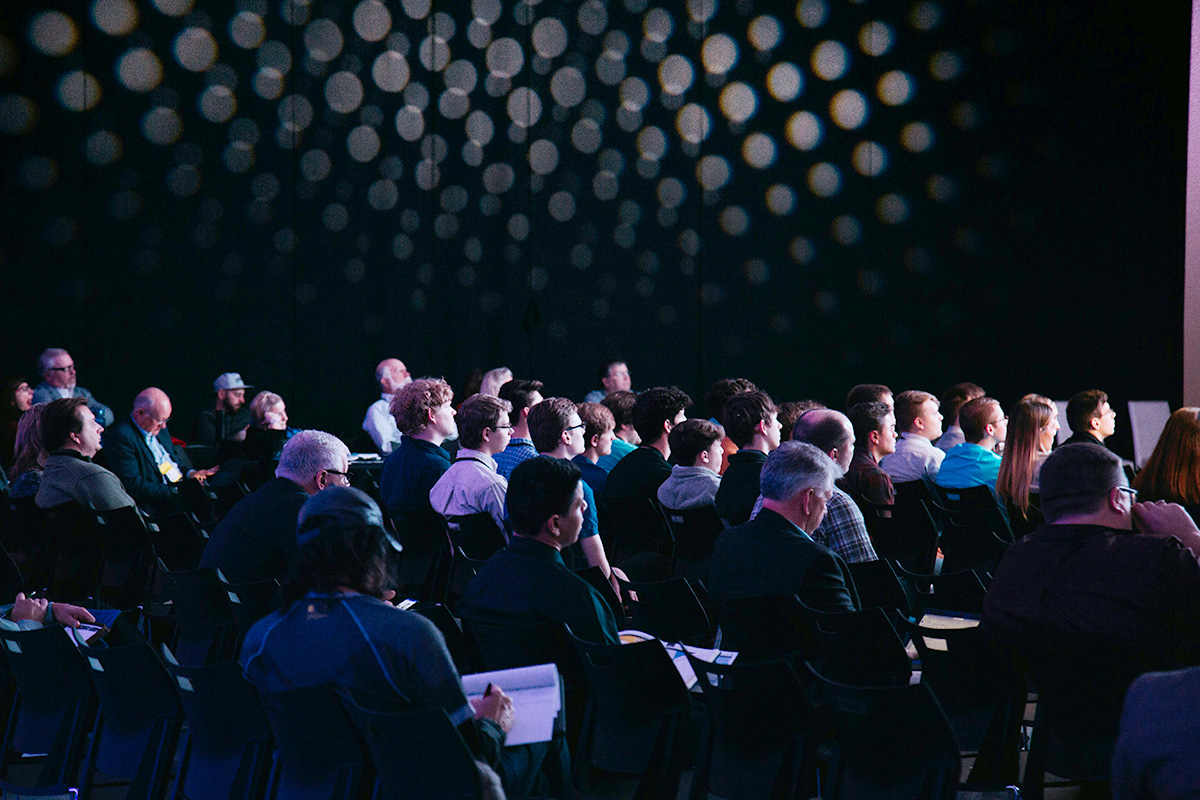 An image of an audience for the fullframe blog on corporate video production, image from headway from unsplash