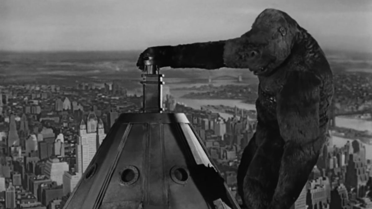 1993 King Kong, image from Monster Complex for the fullframe blogpost on practical effects in video production