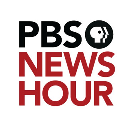 Image of the PBS Newshour logo.